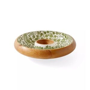 NWT! Serena & Lily Hawthorne Chip and Dip Bowl